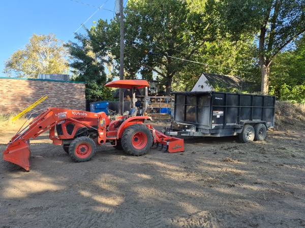 Field Mowing General Clean Up Tractor Grading Trash Removal 1
