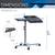 Rolling Adjustable Laptop / Workspace Table 4 thumbnail