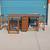 Vintage Mid Century Teak Drop-Leaf Dining Table with 4 Folding Chairs 10 thumbnail