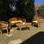 Solid Teak Patio Conversation Set – Like New - It is available 1 thumbnail