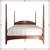 SOLID CHERRY FOUR POST BED CLASSIC STYLE 5 thumbnail