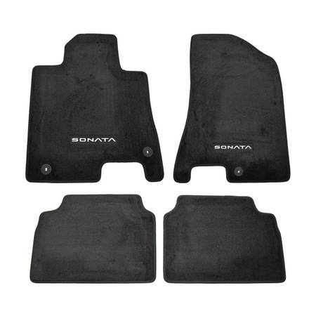 New: 2024-2025 Hyundai Sonata Floor Mats (Carpet) 1