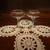 Vtg Pair of GOLD RIM crystal champagne glasses-WEDDING!! 7 thumbnail