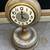 Vintage Lincoln Electric Brass lamp with winding clock 4 thumbnail