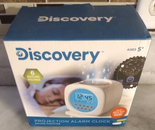 New Discovery Projection Alarm Clock 1