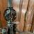 Vintage bronze finished, glass and marble cherub French table lamp 4 thumbnail