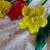 6 20" hand blown art glass flowers & 2 24" leaves 18 thumbnail