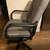 Spacious Gray Computer Chair with handles 5 thumbnail