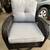 Wicker Patio Set – Sofa, 2 Swivel Rockers & Bond Fire Pit Table & Side Table 8 thumbnail