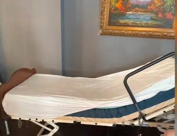 Adjustable Twin Hospital Bed 1