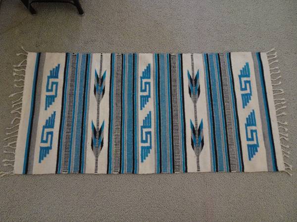Wool Rug Southwestern style 1