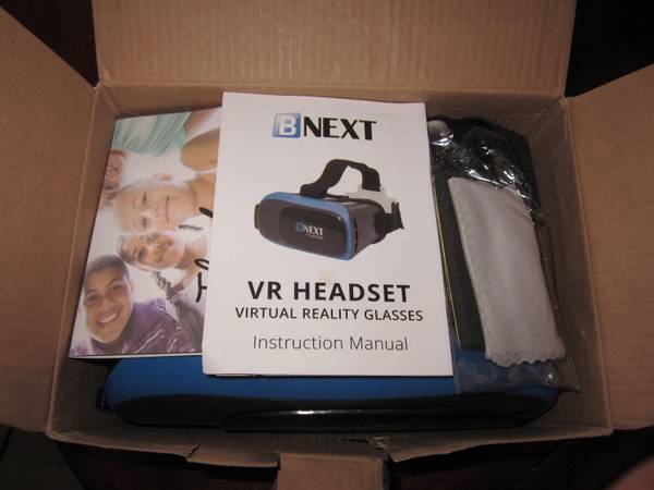 BNEXT VR HEADSET VIRTUAL REALITY GLASSES - $25 (Allen)63471213088385122