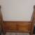 Full size solid wood head and footboard 2 thumbnail