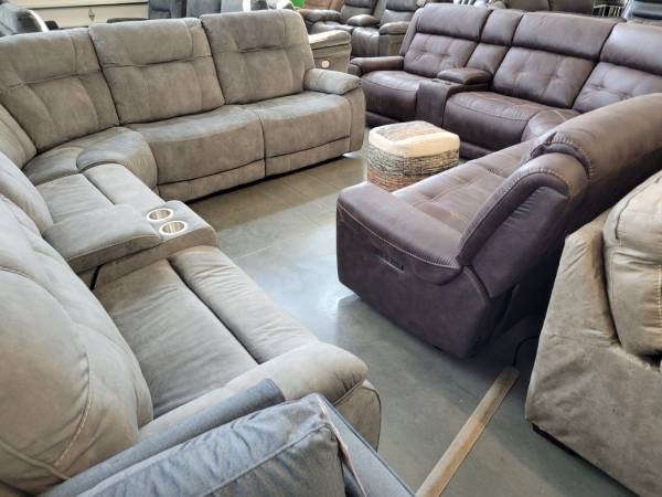 New sectionals just arrived! Take yours home today! 1