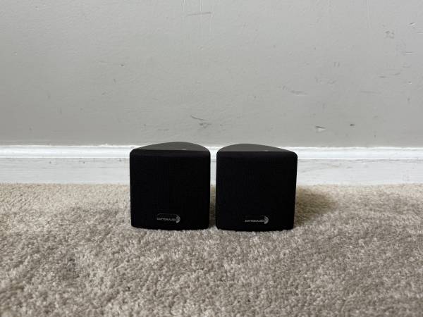 Dayton Audio SAT3B Single Cube Surround Speakers 1