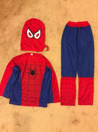 Spiderman Halloween Costume/Party Cosplay / Children Christmas Costume 1
