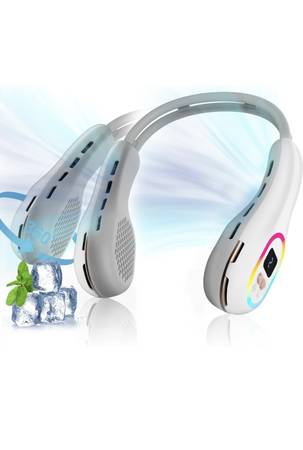 VEKK Portable Neck Fan 360° Wind Direction Adjustment Bladeless Neck F 1