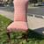 Pink tall throne camelback chair 2 thumbnail