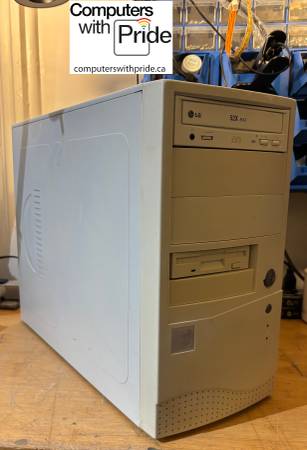 Micro-ATX Beige Computer Case 1