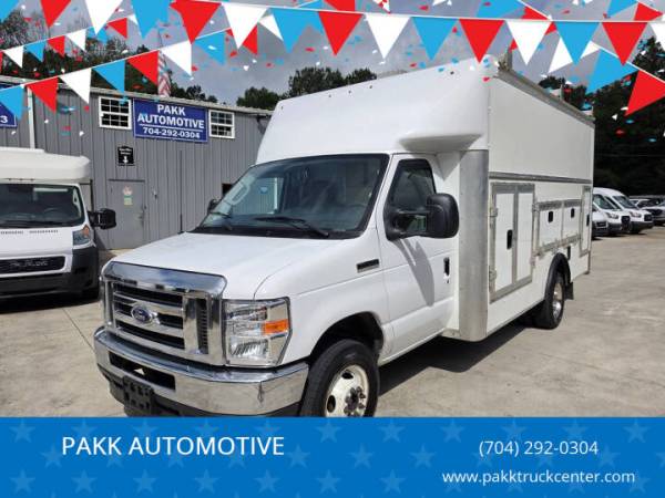 2024 Ford E450 DRW KUV Enclosed Service Plumber Contractor Box Truck 1