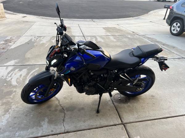 2023 Yamaha MT-07 – 248 miles – Like New – $8,500 OBO 1