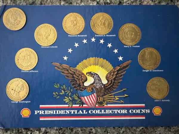 ***Complete Set of Presidential Collector Coins*** 1
