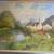 Garden, River Cottages or Homes - Vintage Floral Original 1 thumbnail