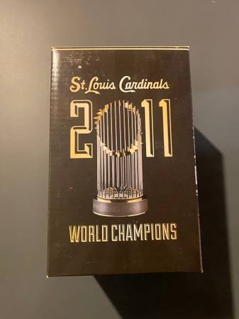St Louis Cardinals 2011 World Series Champions Replica Trophy SGA 1