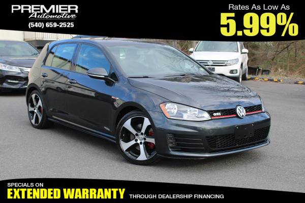2017 Volkswagen Golf GTI S ****We Finance! **** - $14,999 (+ Premier Automotive)63616225825923120