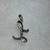 10K GOLD W/ 24 ROUND CUT DIAMONDS LETTER "L" PENDANT 3 thumbnail