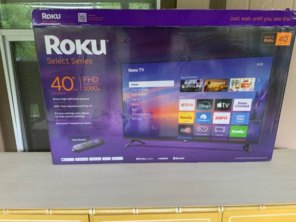 Roku 38” smart TV 1