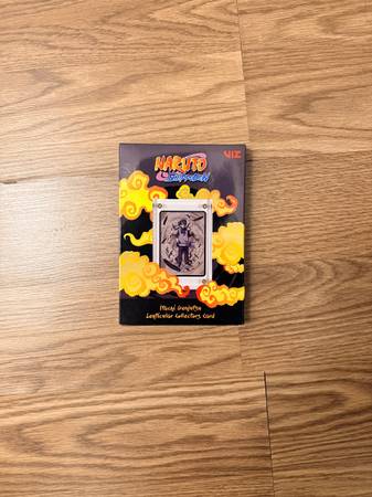 Naruto Shippuden Itachi Lenticular Collector Card 1