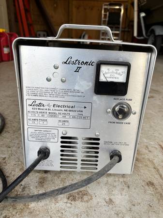 Lestronic II 48volt Charger 1