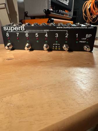 Super8 build your own clone  8 channel analog loop switcher 1
