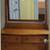 Solid Oak Antique Vanity Dresser 2 thumbnail