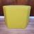 Blu Dot Hecks Ottoman Hexagonal Pouf in Citron Vesper Felt 2 thumbnail