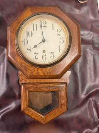 Antique School House Clock - for projext 1