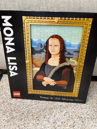 Lego Mona Lisa 1