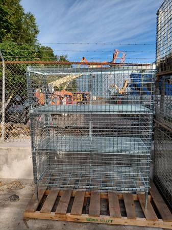 used security cage 1