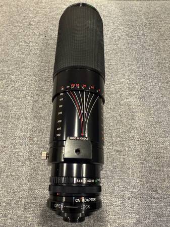 Camera zoom lens 100-500mm 1