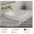 Glacier Bay Square Vitreous China Vessel Sink in White 7 thumbnail
