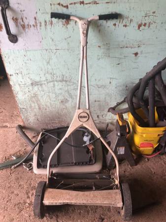 Vintage Antique Craftsman Reel Push Mower 1