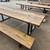 6ft. WOOD/METAL PICNIC TABLES 7 thumbnail
