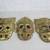 Lot Of 3 Vintage Hand Carved Wooden Thailand Folk Art Tribal Mask 1 thumbnail