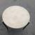 Designer side coffee table 22" diameter round polished concrete stone modern 4 thumbnail
