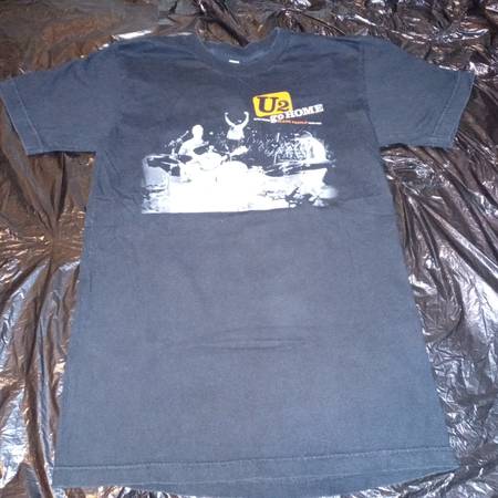 U2 Band Go Home Concert Vintage 2002 Small S T-Shirt 1