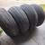 Wagon Wheels 16.5Lx16.1 (4) rims and used tires 2 thumbnail