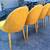 Tufted mid-century style side /dining chairs set of 4 4 thumbnail