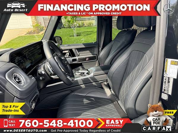 2023 Mercedes-Benz G 550 Brabus Only $3,768/mo! Easy Financing! - $189,700 (TOP-DOLLAR FOR TRADES)63624789226497121