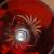Vintage Burgundy Vase & Decanter. 12 thumbnail